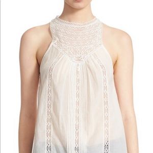 Women’s Sz. M Joie White Seta tank Top